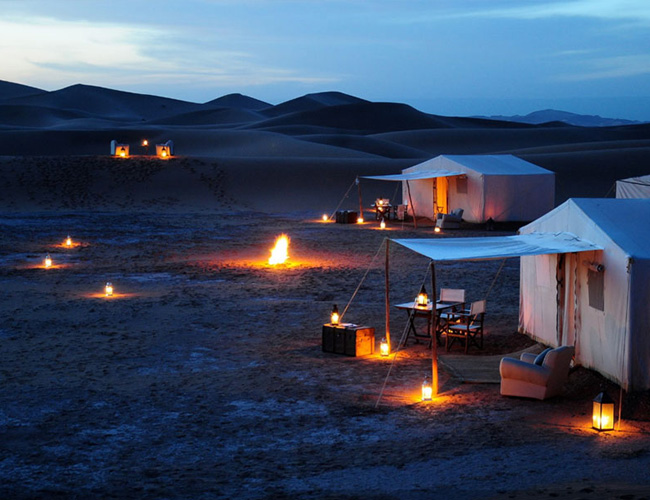 Voyage romantique desert Maroc
