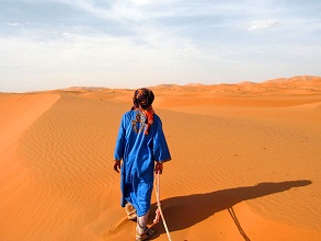 Randonnée pédestre au désert