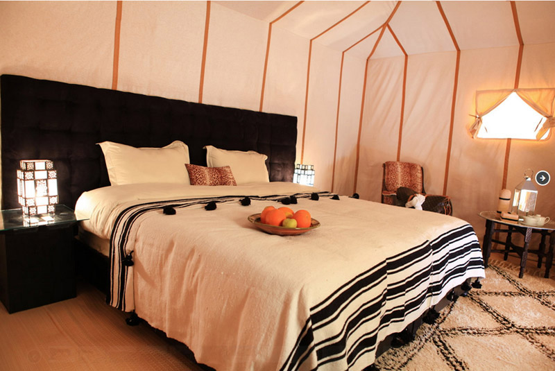 Camp de luxe Maroc : Tente Sahara 