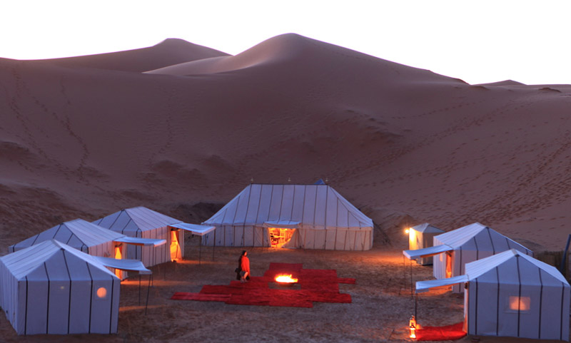 Camp de luxe Maroc – Merzouga Erg Chebbi 