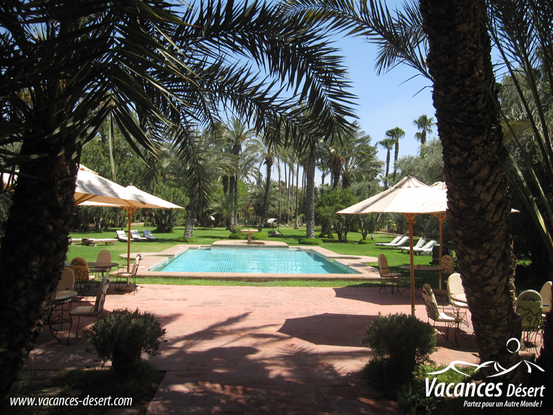 Maison d'hôtes et hotel luxe palmeraie Marrakech 