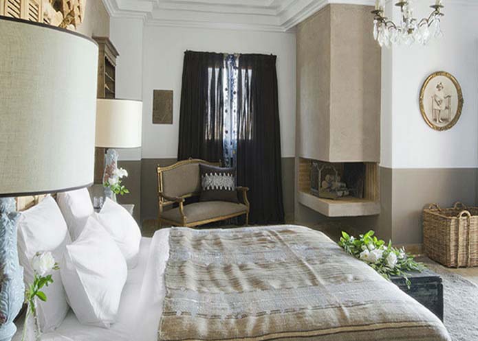 Maison d hôtes luxe Marrakech : chambre romantique !