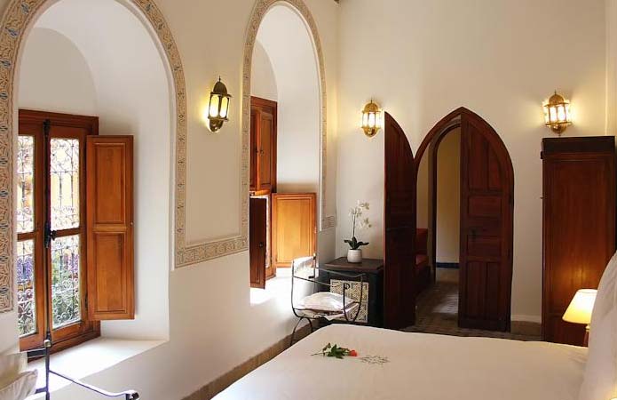 Riads de charme Marrakech : La chambre Fouzia de la suite