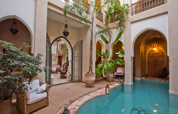 Riad de charme Marrakech avec piscine 