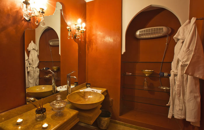 Salle de bain de la chambre Farhana
