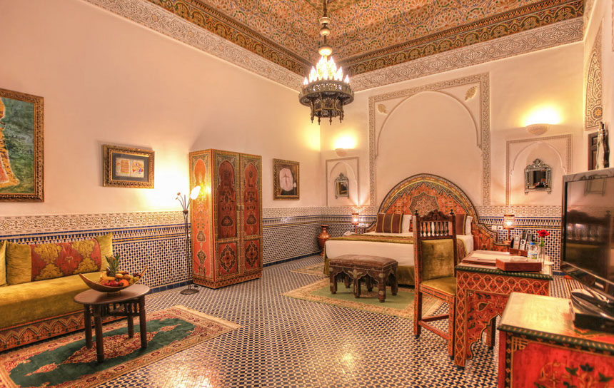 Hotel luxe Fes Maroc