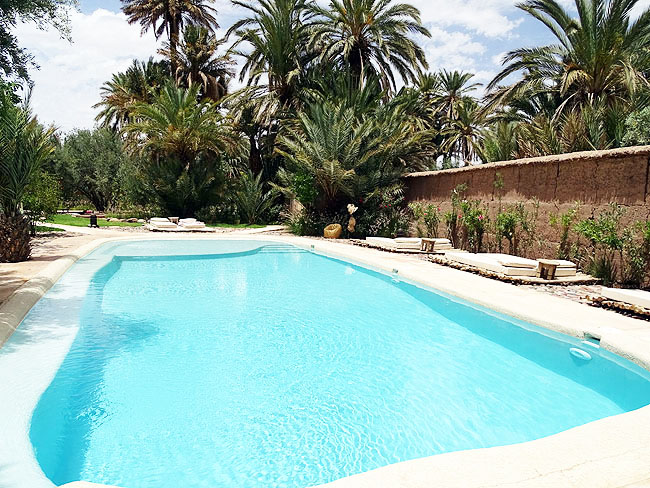 maison d hotes à skoura avec piscine 