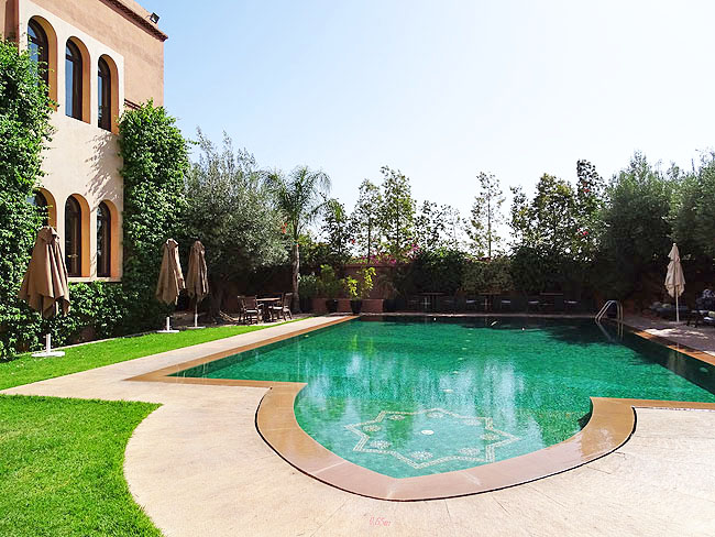 Riad de luxe Marrakech avec grande piscine 