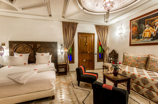 Riad de luxe : Chambre luxe 