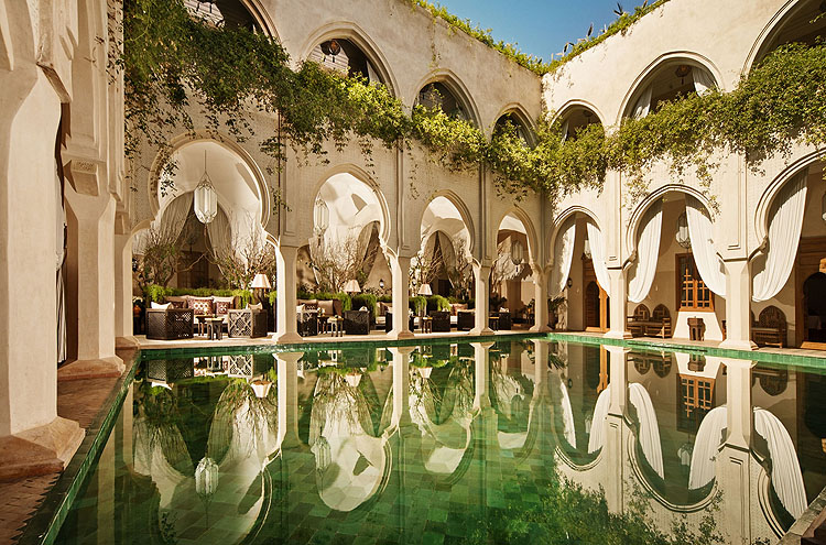 Riads de luxe Marrakech avec spa et piscine chauffée 