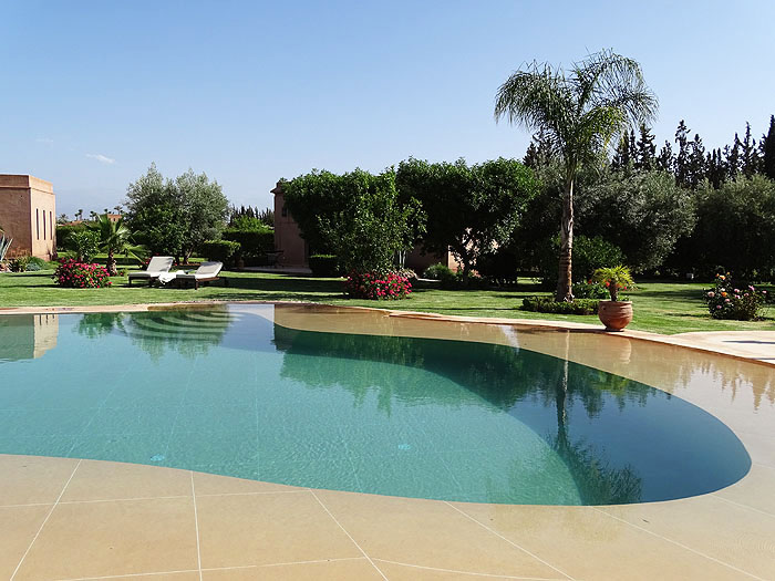 Maison d'hôtes Marrakech avec grande piscine