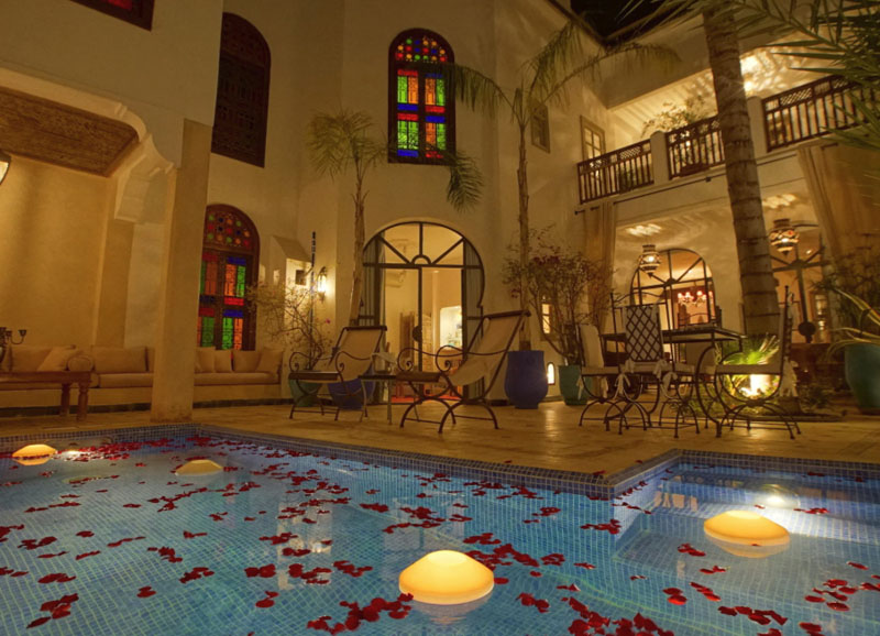 Riad de charme et luxe Marrakech avec spa 