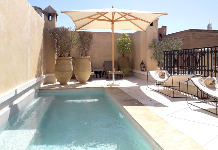 Riad de charme avec piscine chauffée et spa Marrakech 