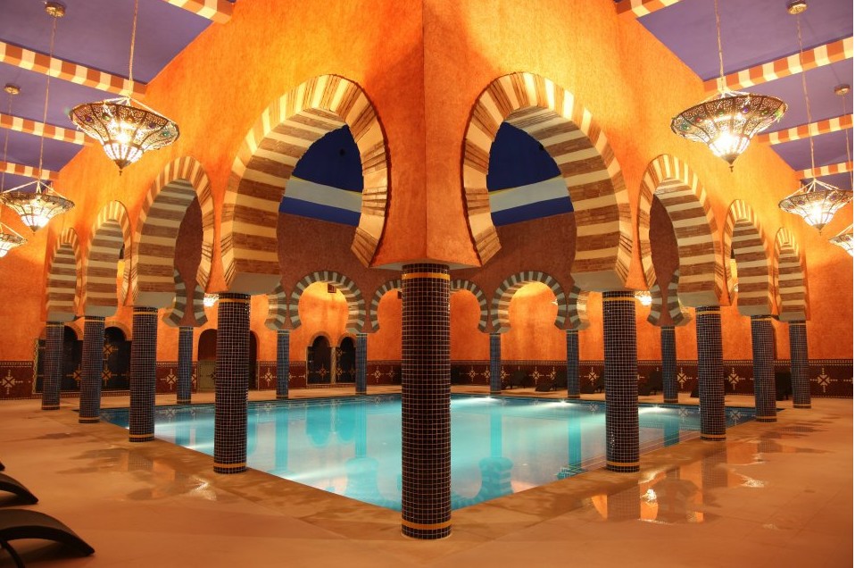 Hotel luxe sud Maroc – Piscine et spa 
