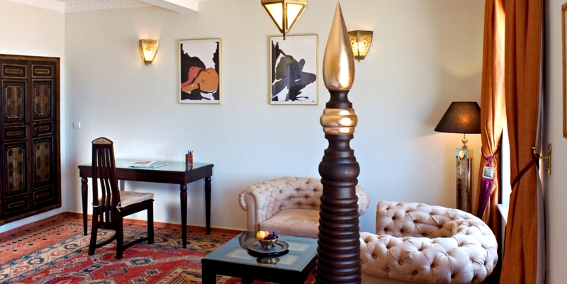 Riad de luxe Essaouira : Suite Carat Salon