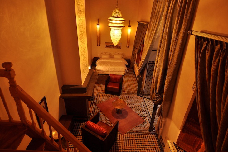 Riad luxe fes Maroc : Suite Anbar