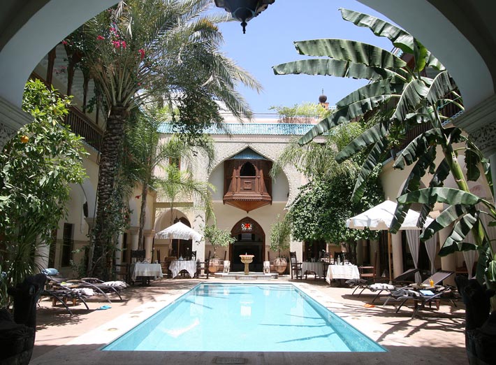 Riad de luxe Marrakech avec piscine 