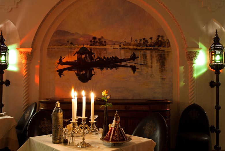 Le restaurant du riad 5 étoiles Marrakech