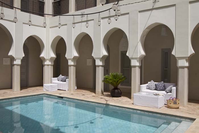 Riads de luxe avec piscine à Marrakech