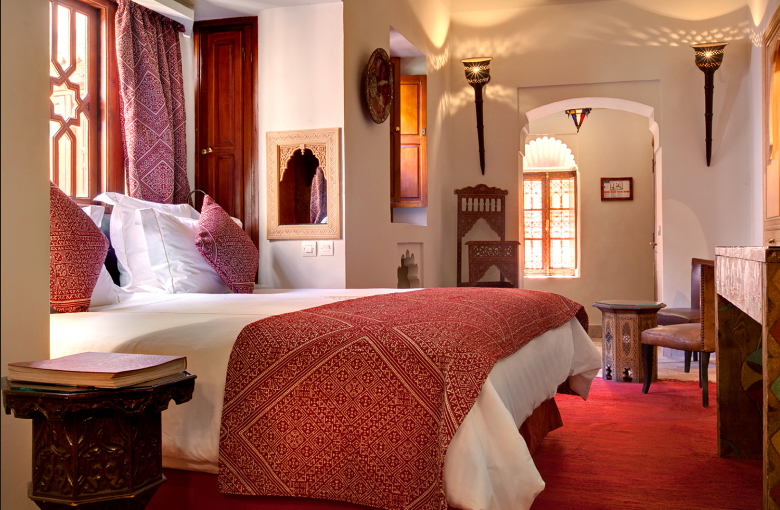 Riads de luxe Marrakech : Standard suite Sindibad